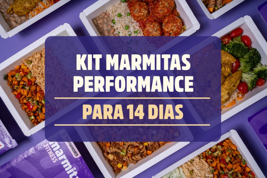 Kit 14 marmitas performance