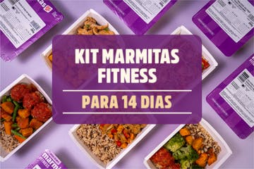 Kit 14 marmitas baixa caloria
