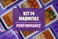Kit 14 marmitas performance