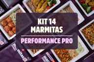 Kit 14 marmitas performance PRO