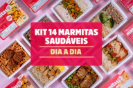Kit 14 marmitas Saudáveis
