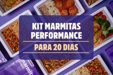 Kit 20 marmitas performance