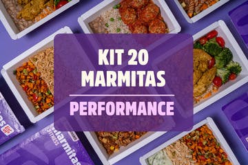 Kit 20 marmitas performance