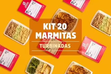 Kit 20 marmitas turbinadas (370g)
