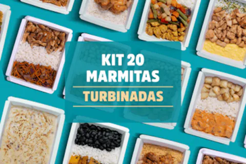 Kit 20 marmitas turbinadas (370g)