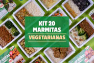 Kit 20 marmitas vegetarianas
