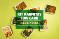 Kit 7 Marmitas Low Carb