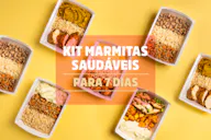 Kit 7 Marmitas Saudáveis
