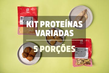 Kit Proteínas Variadas com 5 porções