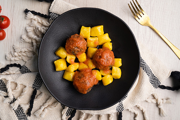 Comida congelada saborosa