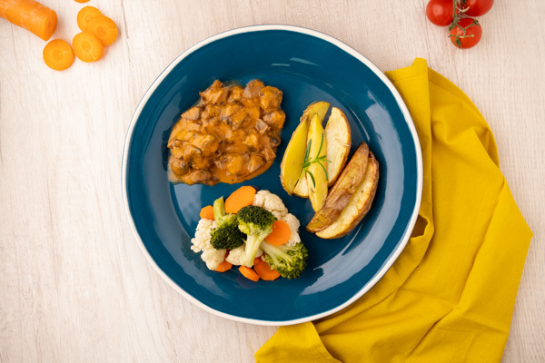 Comida congelada saborosa
