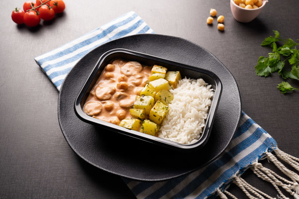 Comida congelada saborosa
