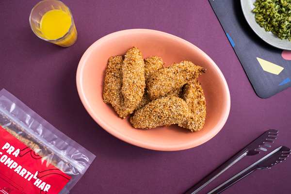 Comida congelada saborosa