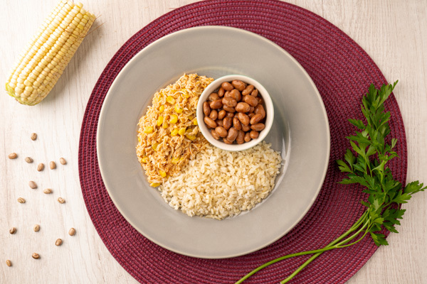 Comida congelada saborosa