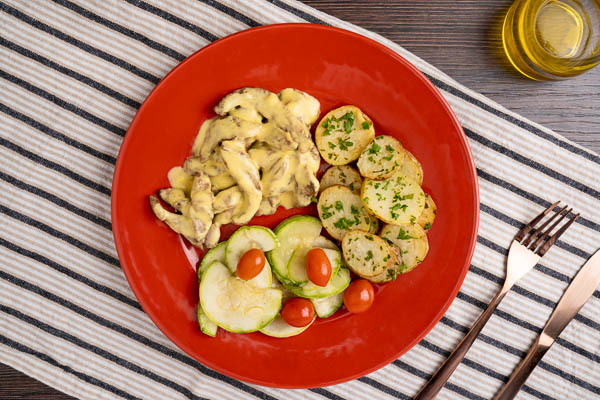 Comida congelada saborosa
