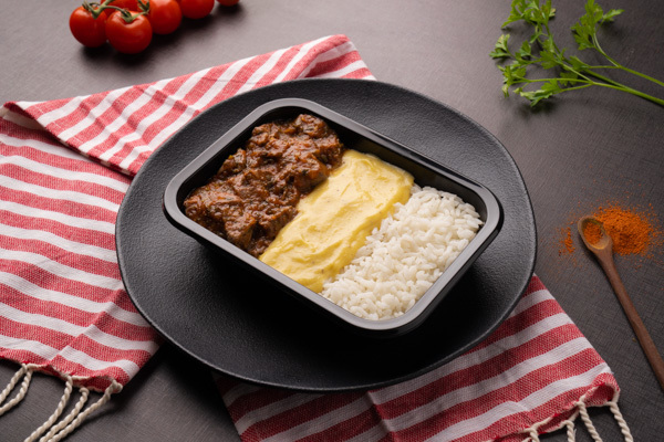 Comida congelada saborosa