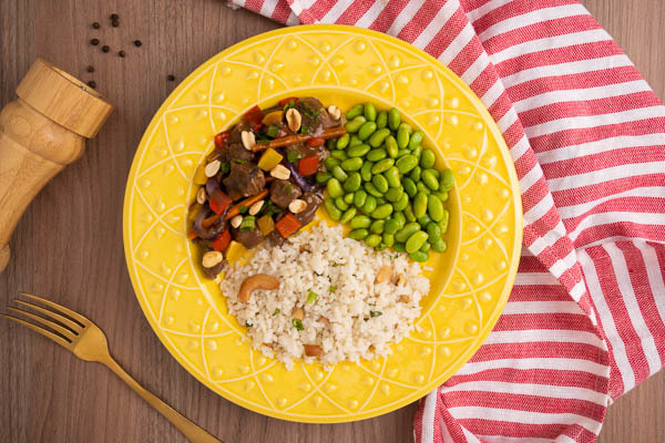 Comida congelada saborosa