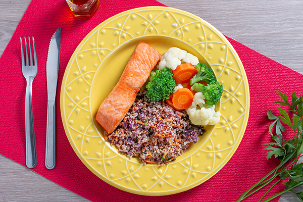 Comida congelada saborosa