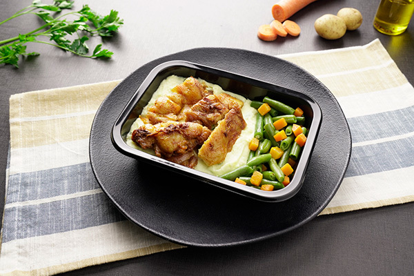 Comida congelada saborosa