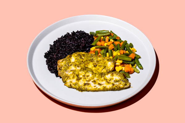 Comida congelada saborosa