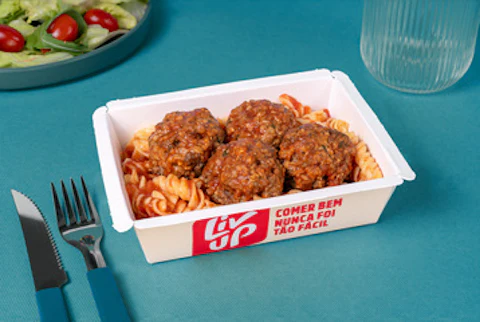 Almôndega de carne com fusilli 370g