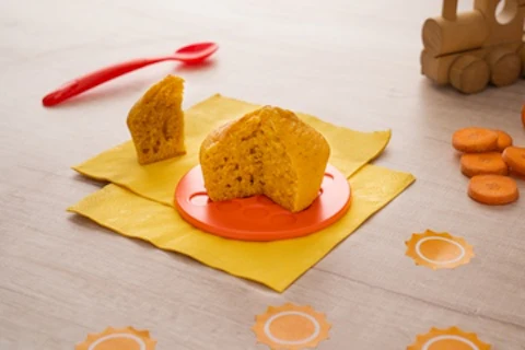 Bolinho de cenoura