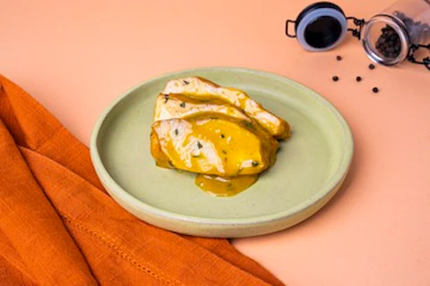 Frango com mostarda e mel