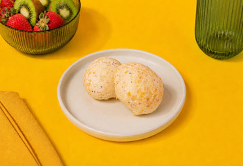 Pão de queijo proteico