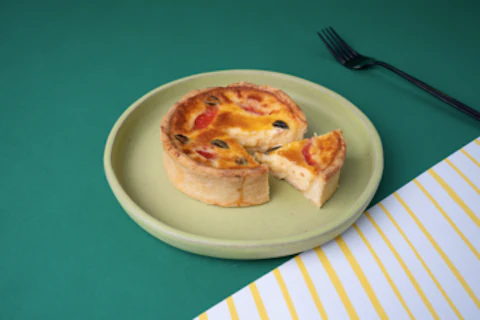 Quiche caprese