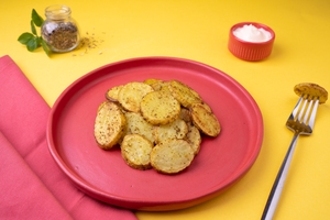 Batata assada com lemon pepper