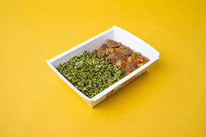 Carne de panela com Arroz de Brócolis