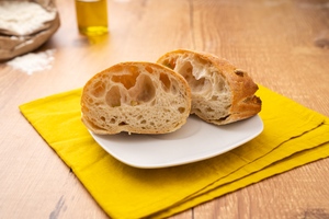 Ciabatta de Azeitona Verde - 3 unidades