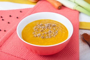 Creme de legumes com carne