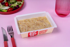 Escondidinho de Frango com Purê de Batata Doce