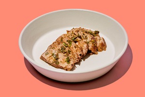 Filé mignon com chimichurri 