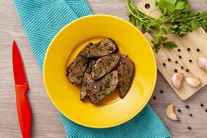 Filé mignon com chimichurri 