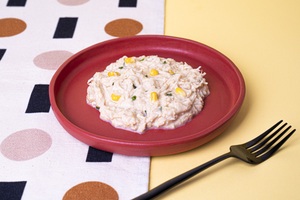 Frango desfiado cremoso