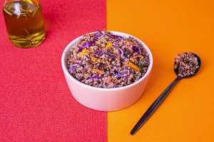 Mix de quinoa com vegetais