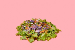 Salada mediterrânea orgânica 