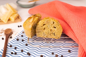 Muffin integral de queijos