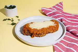 Parmeggiana de filé mignon assado