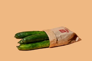 Pepino japonês orgânico