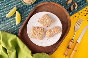 Pirarucu com coco e castanha do Pará