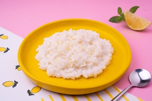 Risoto de limão siciliano