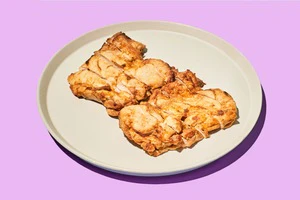 Sobrecoxa de frango assada - 3 porções