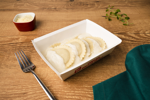 Sorrentino de Abóbora, sálvia ao molho branco 