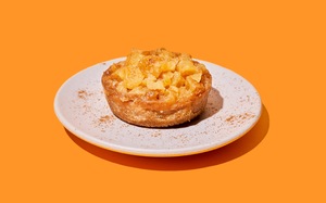 Tortinha integral de maçã - sem adição de açúcares